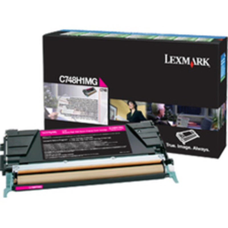 Lexmark C748H1MG Magenta High Yield Return Program Cartridge Toner - Image 2